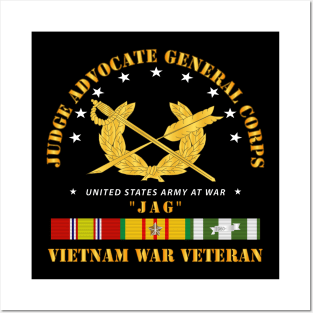 Army - JAG Branch w VN SVC Posters and Art